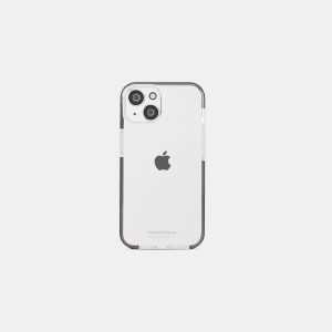 Transparent - White with black frame, iPhone 13