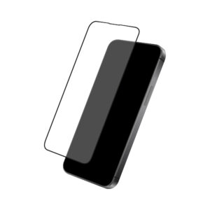 Skärmskydd, iPhone 16 Pro, Svart ram