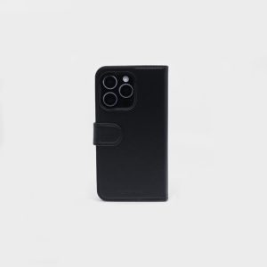 Black Wallet Case - iPhone 16 PRO