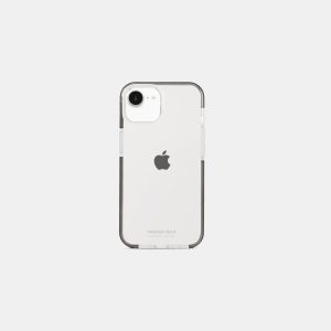 Transparent - White with black frame, iPhone 16E