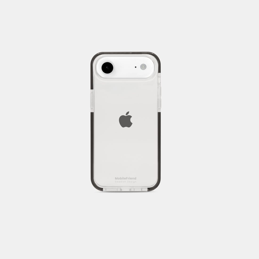Image of Transparent - White with black frame